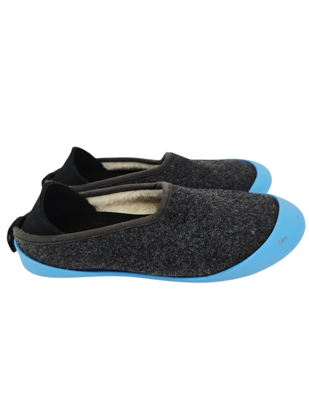 Mahabis Classic Convertible Shoes Slippers Gray Blue EU 39